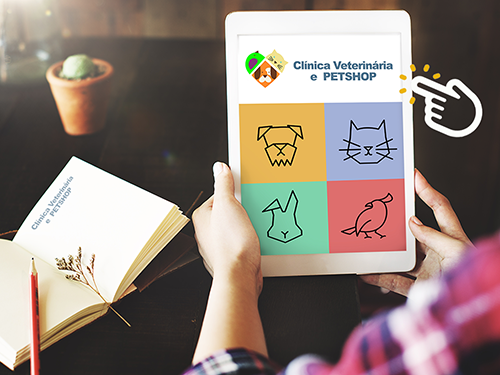 Site e App
para clínica veterinária e petshop